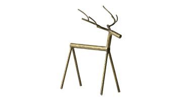 WOOOD Decoratie Rudolph Antique Brass XL
