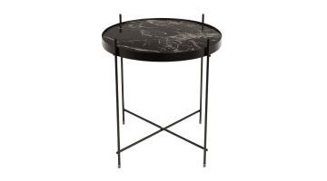 Zuiver Bijzettafel Cupid Marmer Zwart