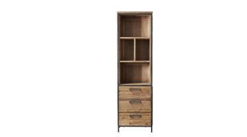Pronto Wonen Boekenkast Romaro Mix Rough Teak