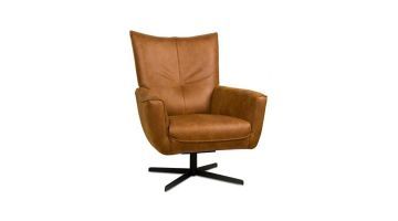 Draaifauteuil Slough Microleder Bull