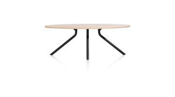 XOOON Eetkamertafel Arvada ellips - naturel