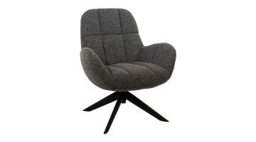 Profijt Meubel Draaifauteuil Elvis Antraciet