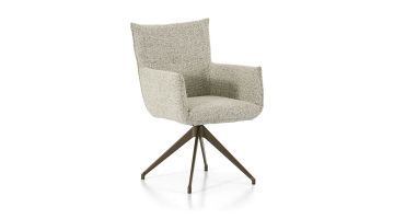 Montèl  Eetkamerstoel met Arm Florita Turtle