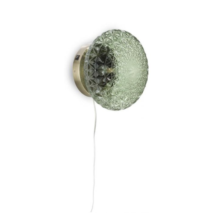 Coco-Maison-Wandlamp-Erez-Groen-Glas