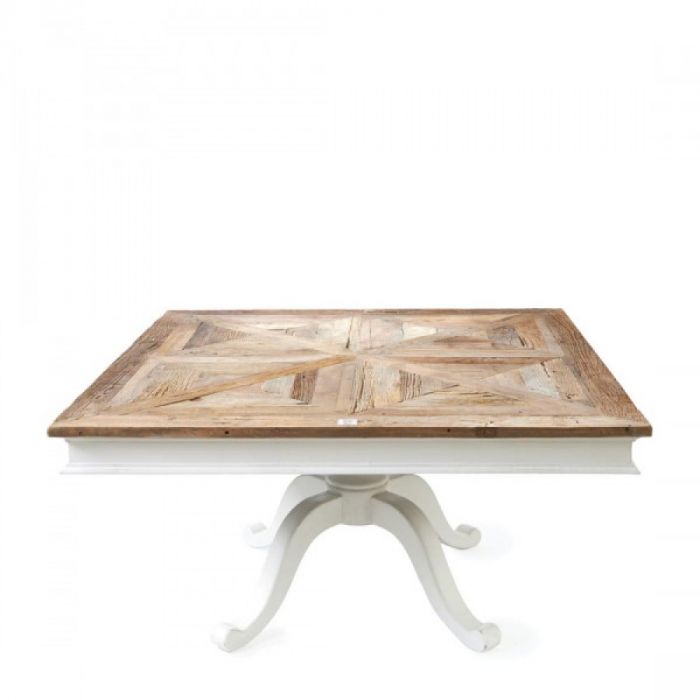 Riviera-Maison-Chateau-Belvedere-Dining-Table-Eetkamertafel-vierkant-landelijk-hout-wit