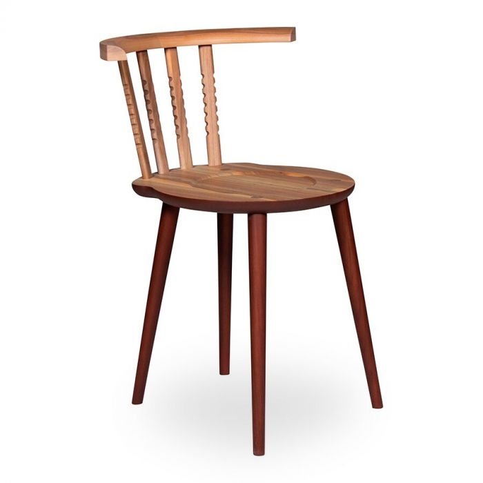 Pilat&Pilat Eetkamerstoel Pas Walnoot