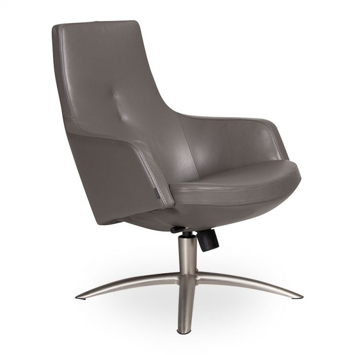 Conform Draaifauteuil Joy laag grijs