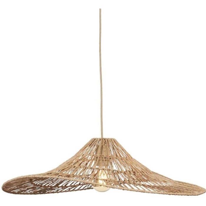 It's About RoMi Hanglamp Cuzco van jute met organische, asymmetrische vorm.