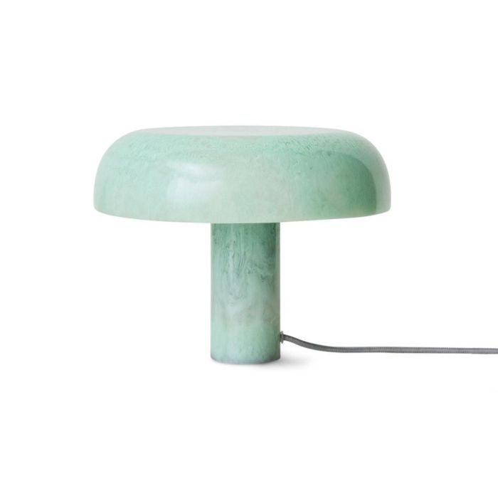 Een quirky cool designlamp die sfeer, zachtheid en een frisse twist samenbrengt.