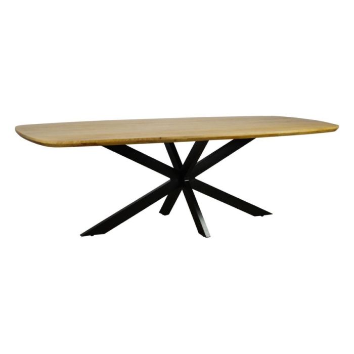 Eetkamertafel William Deens Ovaal naturel 260x110 cm