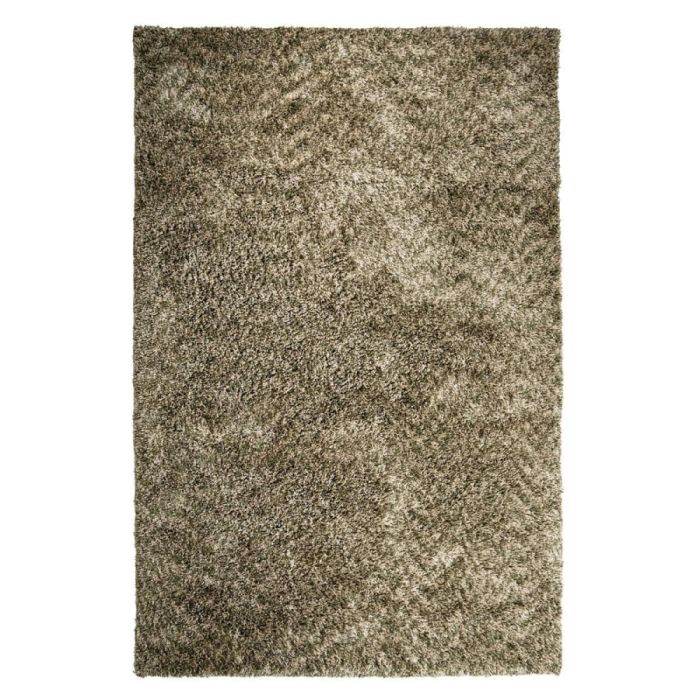 By-Boo vloerkleed Mixi hoogpolig in groen gemêleerde tinten rechthoekig ontwerp