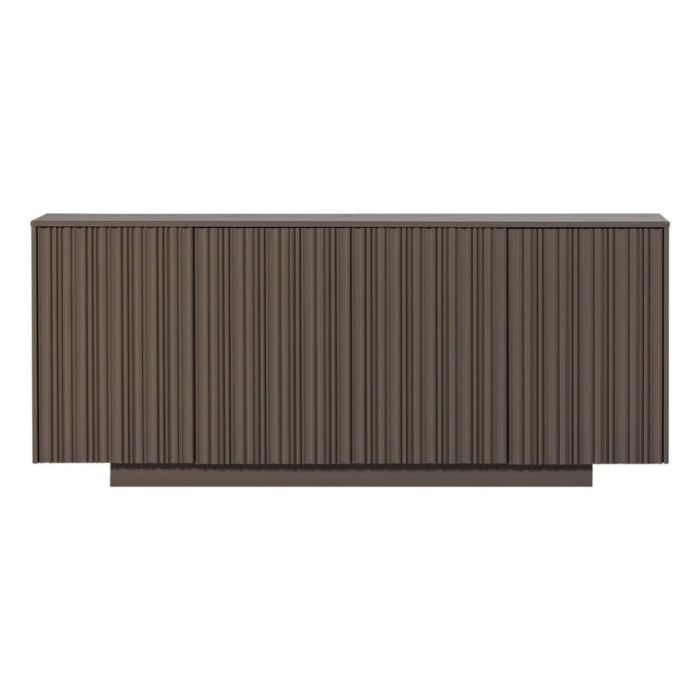WOOOD Nova dressoir truffelbruin 200 cm vooraanzicht