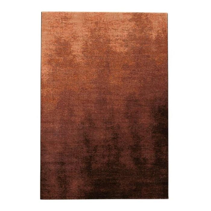  Vloerkleed Rumba 200x290 cm met kleurverloop van licht roestbruin naar donkerbruin in bovenaanzicht