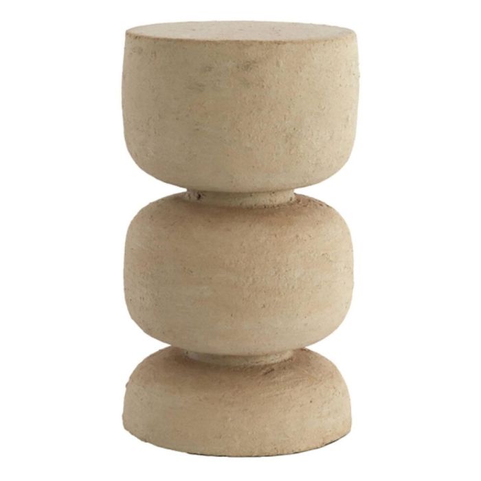 Light & Living bijzettafel Jalon Beige met gestapelde ronde vormen