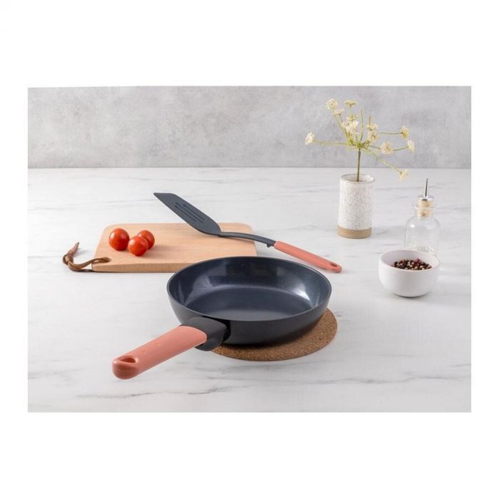 Brabantia Koekenpan Tasty+ Terracotta Pink 20cm