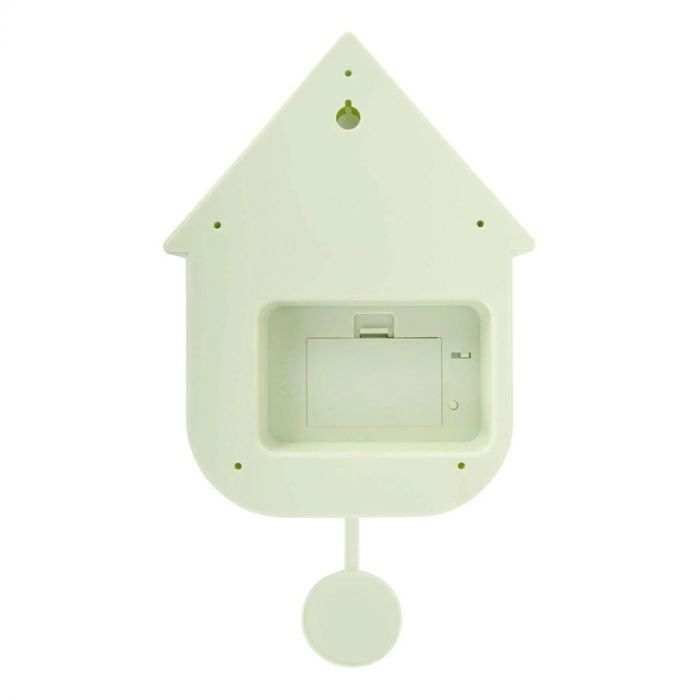 BAODBF Koekoeksklok Modern, Koekoeksklokken met slinger en chimère, Cuckoo Clock, slingerklok wandklok voor wandkunst, thuis, woonkamer, keuken, kantoor (wit