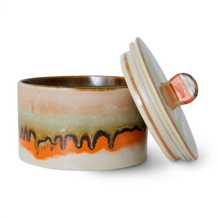 HKLIVING 70s Ceramics Cookie Jar Burst