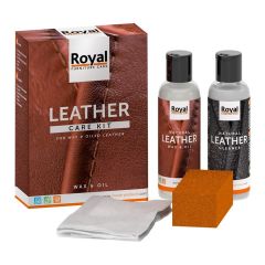 Onderhoudsmiddel Leather Care Kit Wax & Oil