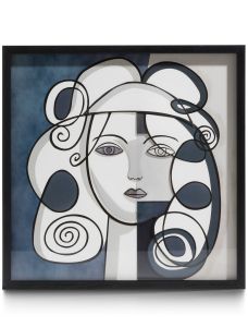 Coco-Maison-Schilderij-Wand-Object-Abstract-Face-3D