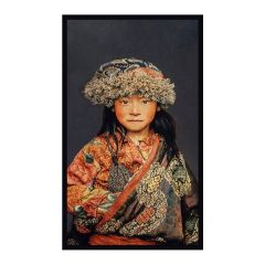 MONDiART Wanddoek Tibetan Child