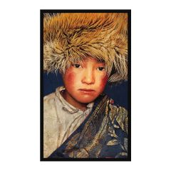 MONDiART Wanddoek Tibetan Boy
