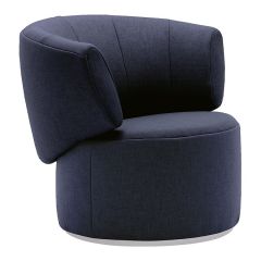 Rolf Benz Fauteuil 684 donkerblauw