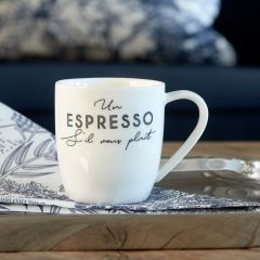 Rivièra-Maison-Sil-vous-plait-espresso-mug-kopje-porselein-tekst