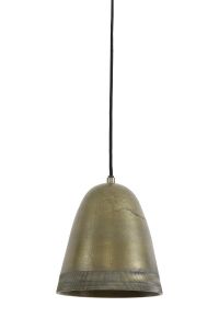 Trendhopper Hanglamp SUMERI Ø18x20 cm Ruw Antiek Brons