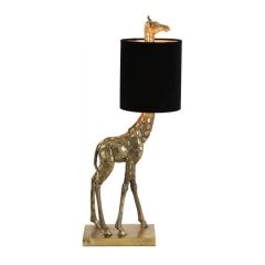 Light & Living Tafellamp Giraffe Goud Zwart