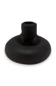 vtwonen Ecomix Candle Holder Black 10x10x6,5 cm