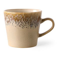 HKliving Cappuccino mug Bark 70's Ceramics
