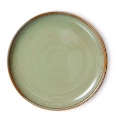 HKLiving Side Plate Moss Green - Chef Ceramics