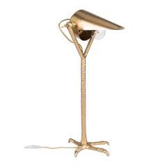 Dutchbone Bureaulamp Falcon Brass