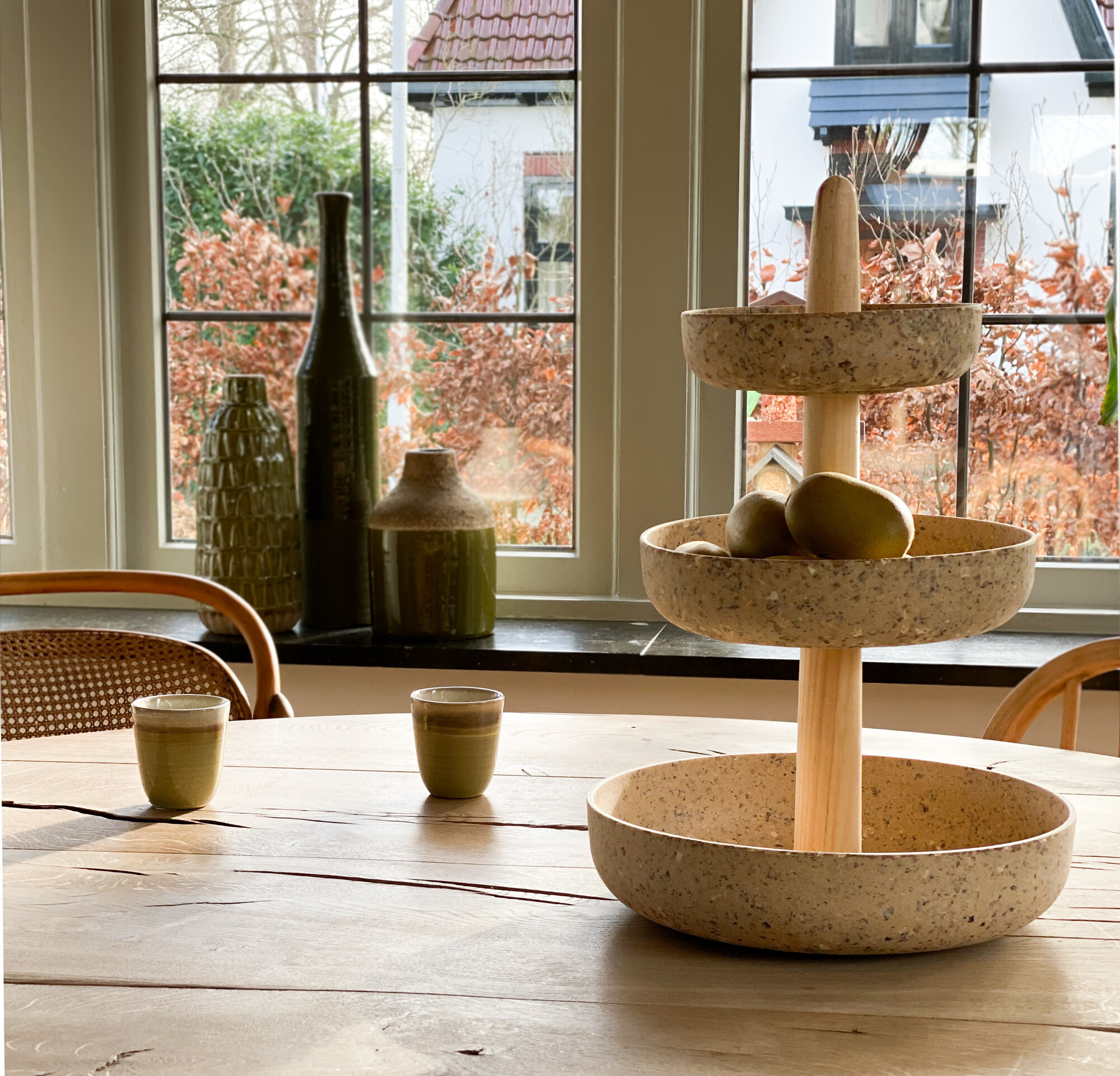 De eettafel gestyled