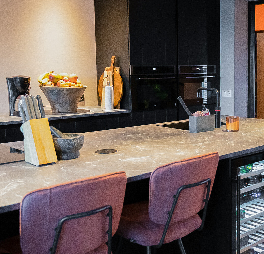 Kookeiland voor het interieuradvies