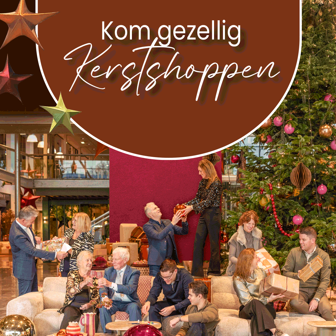 Kerst familie foto in home center wolvega 