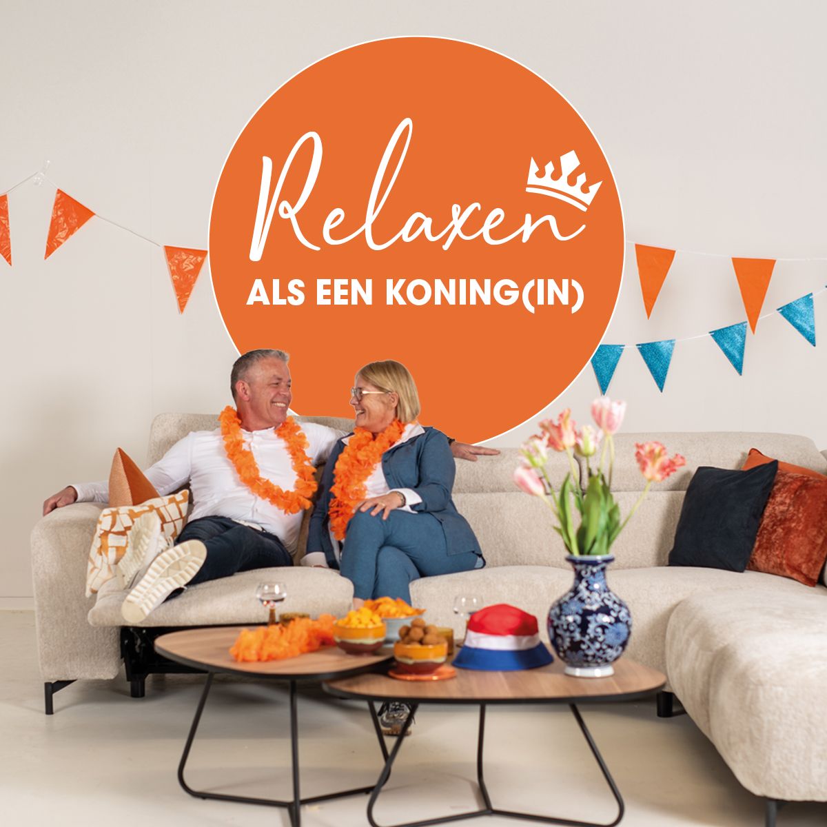 Relaxen als Koning(in) bij  Kapenga Wonen
