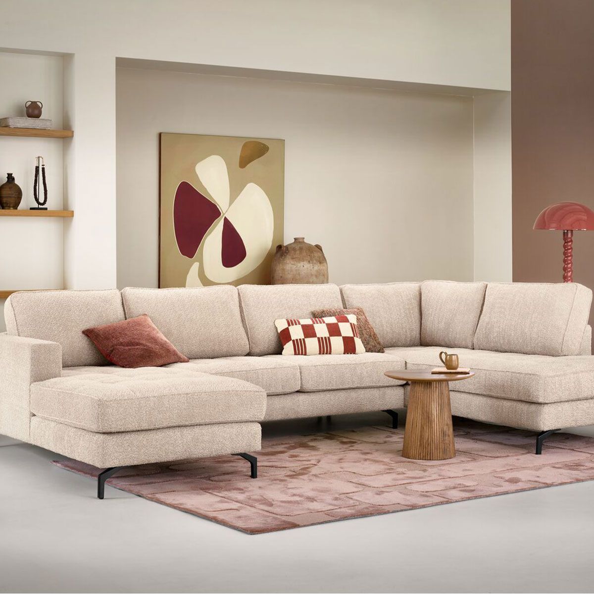 Bank opstelling van Inhouse