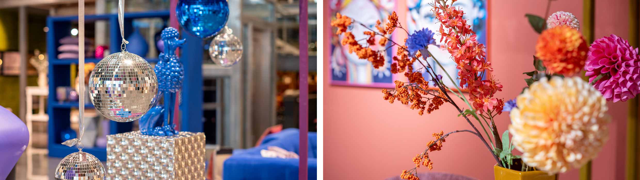 sfeerbeelden van verschillende woontrends