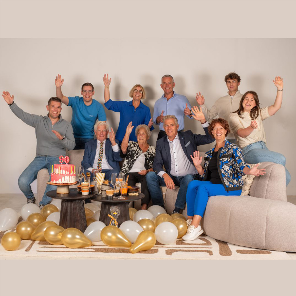 familie foto van de familie Kapenga