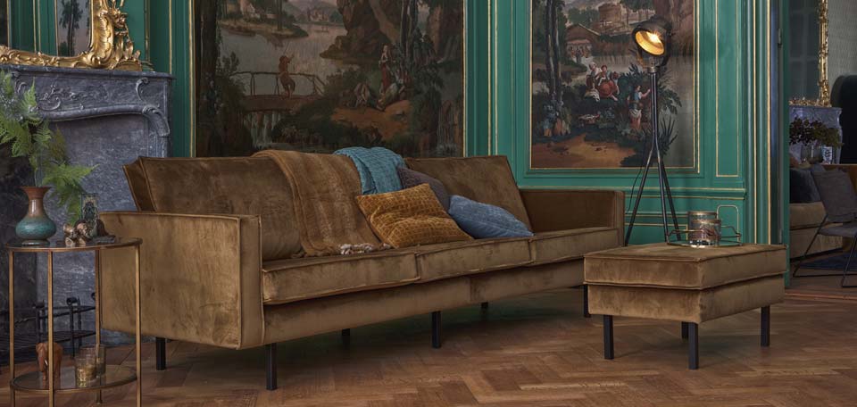 BePureHome Rodeo bank velvet