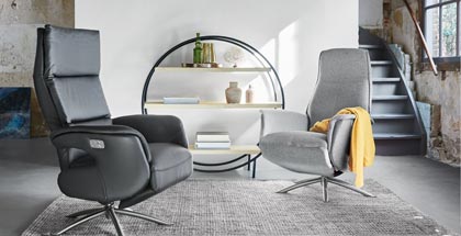 Draaifauteuil Keene en Coulta Profijt Meubel